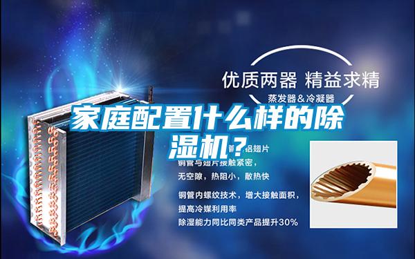 家庭配置什么樣的除濕機?