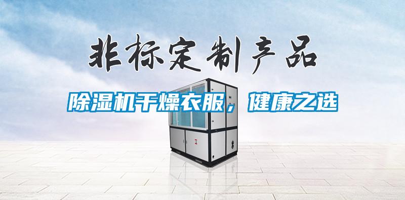 除濕機干燥衣服，健康之選