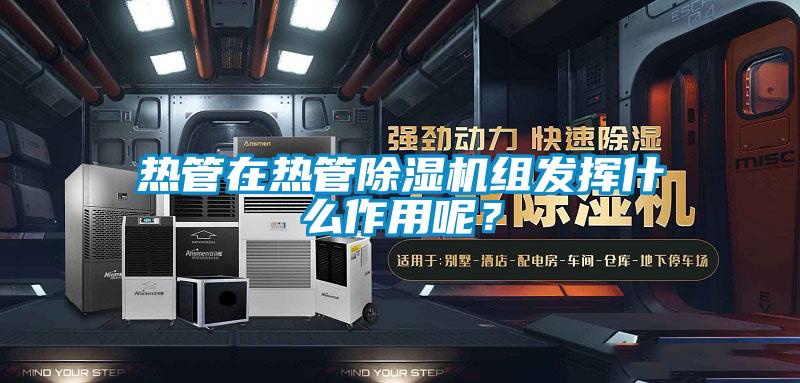 熱管在熱管除濕機(jī)組發(fā)揮什么作用呢?