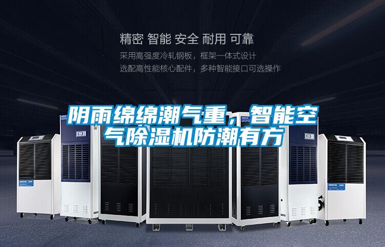 陰雨綿綿潮氣重，智能空氣除濕機(jī)防潮有方