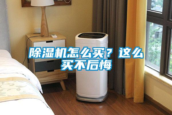 除濕機(jī)怎么買?這么買不后悔