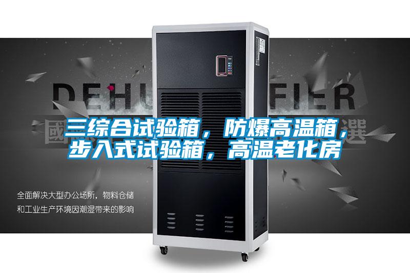 三綜合試驗箱，防爆高溫箱，步入式試驗箱，高溫老化房
