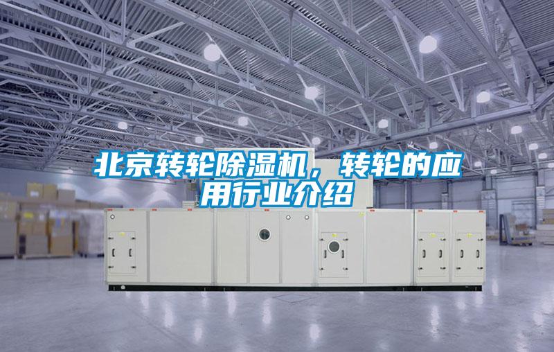 北京轉輪除濕機,轉輪的應用行業介紹