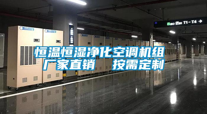 恒溫恒濕凈化空調機組 廠家直銷 按需定制