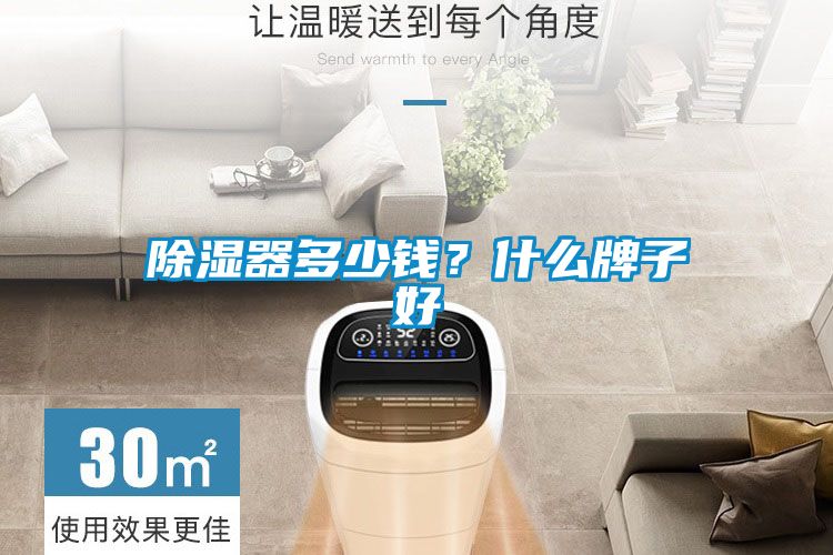 除濕器多少錢?什么牌子好