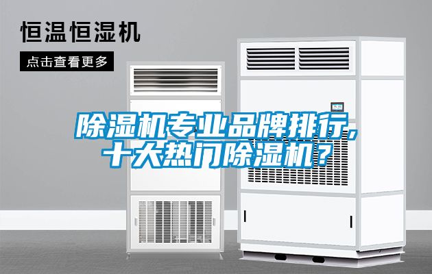 除濕機專業品牌排行,十大熱門除濕機?