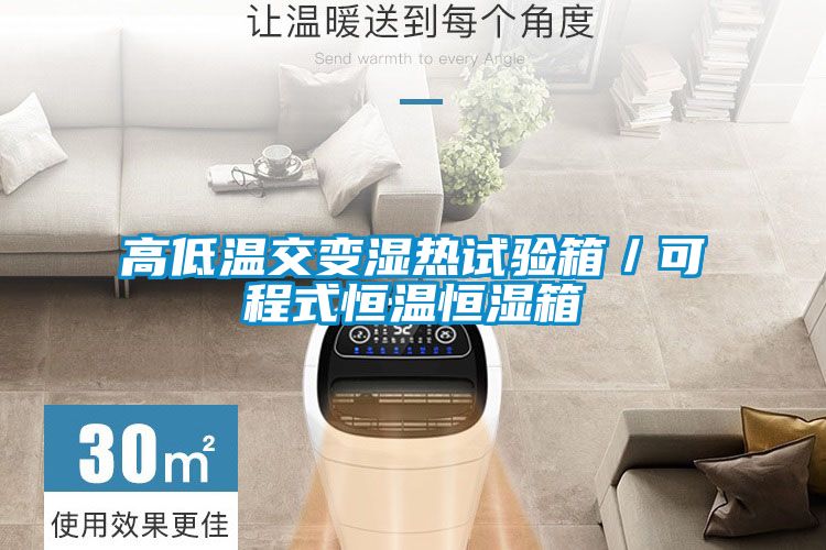高低溫交變濕熱試驗箱/可程式恒溫恒濕箱